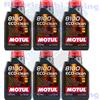 MOTUL 6 Litri Olio Motore AUTO Motul 8100 ECO-CLEAN 0W20 C5 C6 100% SINTETICO