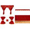 F-Core TENDE CABINA CLASSIC ROSSE SPECIFICHE PER IVECO STRALIS AS HI-WAY HI ROAD XP
