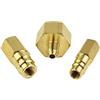 Zhanhai Adattatore per condizionatore auto, set di adattatori adatto per R134A 1/4 SAE filettatura W21,8 a 1/4 SAE