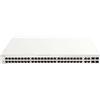 D-Link Switch Gigabit PoE 48 porte grigio 370W gestione web