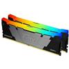 Kingston Technology FURY 32GB 3600MT/s DDR4 CL16 DIMM (Kit da 2) 1Gx8 Renegade R