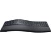 LOGITECH ERGO K860 TASTIERA RF SENZA FILI + BLUETOOTH SVIZZERE GRAFITE