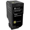 Lexmark 74C2SY0 cartuccia toner 1 pz Originale Giallo