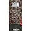 Illuminando CHIMERA LAMPADA DA TERRA IN METALLO BIANCO TRAFORATO 2 MISURE LAMPADINA ATTACCO E27 MODERNA