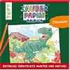 frechverlag GmbH Zauberpapier Malbuch Dinosaurier: Entdecke versteckte Muster und Motive!
