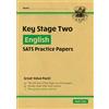 Coordination Group Publications Ltd (CGP KS2 English Year 6 SATS Practice Papers: Pack 2 - for the 2027 tests (with free Online Extras)