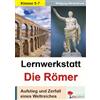 KOHL VERLAG Der Verlag mit dem Baum Lernwerkstatt Römer Geschichte Sekundarstufe Klasse 5 6 7 | Gründung Rom Legionen Germanen Varusschlacht Limes Pompeji Völkerwanderung Alltag Archäologie | 60 Kopiervorlagen mit Lösungen | Freiarbeit