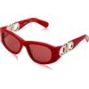 FERRAGAMO Occhiali da Sole SF1082S 600 RED 53/19/120 Donna