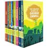Classic Editions The Greatest Works of George Orwell 9 Books Set (Homage to Catalonia, Burmese Days, 1984, Animal Farm, The Road to Wigan Pier, Down and Out in Paris and London)
