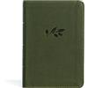 Holman Holy Bible: Nasb Reference Bible, Olive Leathertouch