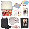 HP Sprocket Select Stampante fotografica istantanea portatile 2,3x3,4 Bianca Kit: Zink 20 Pack, album fotografico, custodia, pennarelli, set di adesivi., Bianco Eclipse, Pacchetto Iniziale