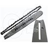 EXPERTSHOP RICAMBIO LAMA+CATENA PER MOTOSEGA A SCOPPIO 52CC 50 cm