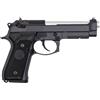 SNOW WOLF Pistola Beretta in metallo scarrellante a Green Gas nera SNOW WOLF