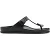 Birkenstock Gizeh Fettleder Art. Nr. Infradito, Nero, 37.5 EU