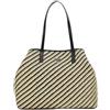 GUESS borsa shopper borsa a tracolla Vikky II Two In One Tote Bag Natural/Black multicolore