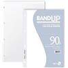 BM BeMore Bm - BeMore - Ricambi Bandup A4 Con Banda Rinforzata - Rigatura Bianca - Dimensione 21Cm X 29,7Cm - Risma Di Carta Confezione Da 40 Fogli - Carta 90G/Mq - 0108121