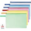 OFFCUP Borse di File A4, 5 Pezzi Sacchetto di Zip Impermeabile, Mesh Sacchetto del Documento, Sacchetto Di Documenti Portatile, Busta Plastica per Uffici Cosmetici Forniture Accessori da Viaggio