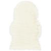 CarpetLiving*com Eco Lambskin Bianco in Finta Pelliccia - Plaid, Tappeto o Coprisedia - Morbido, Elegante - 90x60