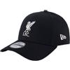 New Era Berretto da Baseball 9Forty Core Liverpool Football Club, per Adulti, Nero