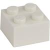 Q-Bricks Sacchetto da 250pz. Mattoncino 2X2 Bianco 713