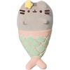 Aurora World -Aurora, 61517, Sirena Pusheen, Peluche Ecologico, Rosa e Acquamarina, Colore Pink & Aqua