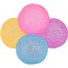 BOXOB 4pz Giocattoli Antistress Palla, Multicolore Giocattoli Ripieni di Maltosio Durevoli Crescita Lenta Palline di Zucchero per Ansia ADHD e Autismo Premi in Classe (Calcio)