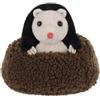 Apricot Lamb Curioso talpa peluche per bambini, morbido e carino, per bambine e ragazzi, morbida talpa marrone, 12 cm