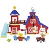 Big-Bloxx - Dino Ranch Clubhouse - Set da gioco XXL (168 mattoni) per club house di grandi dimensioni con più livelli, figura giocattolo Jon, Dino Figure Flash e accessori, per bambini da 18 mesi a 5