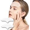 KEQAR 2 Pezzi Cerotti Riutilizzabili per Stiramento della Fronte in Silicone (Colore Trasparente)