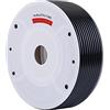 VerRich Tubo pneumatico in poliuretano, nero 6 mm OD x 4 mm ID 525 FT 160 metri PU tubo flessibile dell'aria per trasferimento compressore d'aria