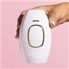 BGYVNU Mini depilatore laser Ipl per uomini e donne, epilatore laser portatile Depilatore dispositivo di depilazione permanente viso macchina per la rimozione dei peli laser per tutto il corpo (bianca)