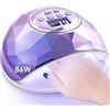Janolia UV LED Lampada Unghie 86W, per Manicure e Pedicure con Automatico Sensore, Display LCD, 4 Timers da10s 30s 60s 99s