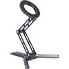 Bewinner Treppiede per Telefono Pieghevole con Vite 1/4 UNC, Supporto per Treppiede Portatile per Selfie, Cuscinetti Antiscivolo per Fotografia all'aperto, Streaming Live, Smartphone Universale