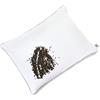 Natureca Cuscino di Grano Saraceno 30 x 40 cm - Ortopedico per il Collo Con Buccia Biologica e Rivestimento in Cotone - per Bambini e Adulti