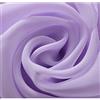 YYCRAFT Tessuto chiffon, venduto al metro, larghezza 150 cm, 4,5 m, Lavanda
