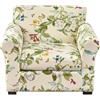 RTSFKFS Copridivano 3 2 1 Posti con Braccioli e Copri Cuscini,Copri Divano Stampa Su Spandex Copriseduta Divano,Copridivani Elasticizzati,Fodere Divano Elasticizzate(#4,1 seater+1 cushion cover)