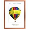 PrimeLuxe Cornice per foto in legno 38 x 52 cm (dimensioni dell'immagine) in rame-marrone | Colore e dimensione selezionabili | Cornice per poster | Puzzle | Foto collage | PRODUZIONE TEDESCA