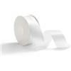 AOKSUNOVA Nastro Regalo 38 mm X 23 m, Nastro Decorativo, Nastro di Raso, Nastro in Tessuto per Matrimoni, Confezioni Regalo, Nastri per Artigianato, Bianco