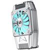 GRIRIW Ventilatore Raffreddamento Wireless Per Smartphone Usb Ricaricabile e Streaming Design Compatto Per