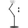 Tinpops Supporto da scrivania con base rotonda per fotocamera