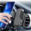 YIEDDE Supporto per cellulare auto per ventilazioni rotonde, antigraffio, per Mercedes-Benz A/B/C/E/S Mini FIAT-500