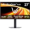LG 27GX790B-B 27 QHD OLED Gaming-Monitor 540 Hz Dual-Mode Schwarz (27GX790B-B.AEU)