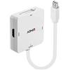 Lindy 41035 Adattatore Mini DisplayPort 1.2 a HDMI 4K30/DVI/VGA