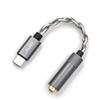 BQEYZ Lin, adattatore da tipo C a jack per cuffie da 3,5 mm 4,4 mm, HiFi 32 bit 384 kHz CX31993, Dongle DAC, compatibile con telefoni USB di tipo C (da tipo C a 4,4 mm)