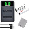 Batmax EN-EL12 EN EL12 Battery Charger and USB Battery Charger for Nikon Coolpix A1000 COOLPIX S1000 S1200pj AW120s AW120 S9900s A900 S9700 W300 S610 S620 S630 S640 100 S. 8200 S9050 P340 P330 P320