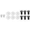 ZAHARA Viti per Cerniere di di Ricambio per Lenovo 300e 2nd Gen Notebook 81M9 82GK 300e Chromebook 2nd Gen 81MB 300e Chromebook 2nd Gen AST 82CE 500e Chromebook 2nd Gen 81MC LCD Cerniere Viti