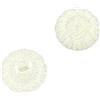 Generico Cappuccio per Joystick per AYN Thor Console Gaming Copertura Grip per Bastoncini Sostitutiva Stampa 3D Antiscivolo (clear white)