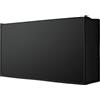 Generico Custodia antigraffio e antipolvere per Switch 2, copertura protettiva verticale antipolvere per Switch 2 console di gioco (Nero)