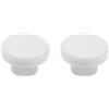Generico Cappuccio joystick per Legion go s Console da gioco Anti-allentamento Impugnature per stick per il pollice Coperchio protettivo Sostituzione Riparazione Modifiche Sostituzio (White)