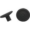 Generico Cappucci per joystick per ANBERNIC RG406V / RG406H / RG476H / RG477M console di gioco, ricambio e modifica dei cappucci dei pulsanti dei thumbstick, confezione da 2 pezzi (black)